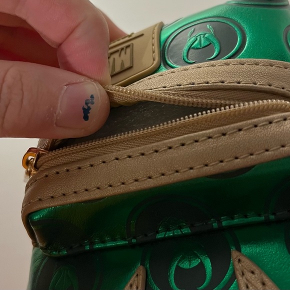 NWT Loungefly Loki Mini Bag Pouch - Picture 6 of 7